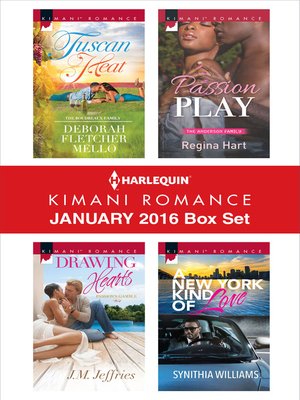 cover image of Harlequin Kimani Romance January 2016 Box Set